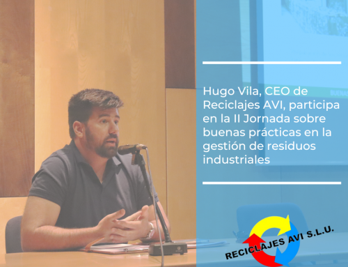 Hugo Vila, CEO de Reciclajes AVI, participa en la II Jornada sobre buenas prácticas en la gestión de residuos industriales organizada por APROEMA