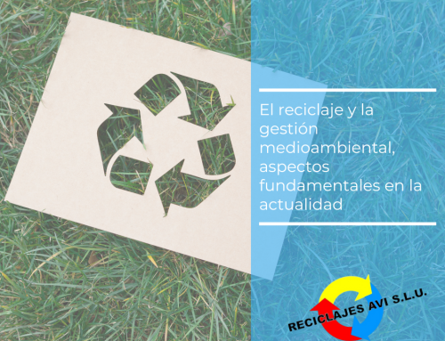 El reciclaje y la gestión medioambiental, aspectos fundamentales en la actualidad
