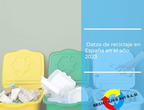 Datos de reciclaje en España en el año 2023