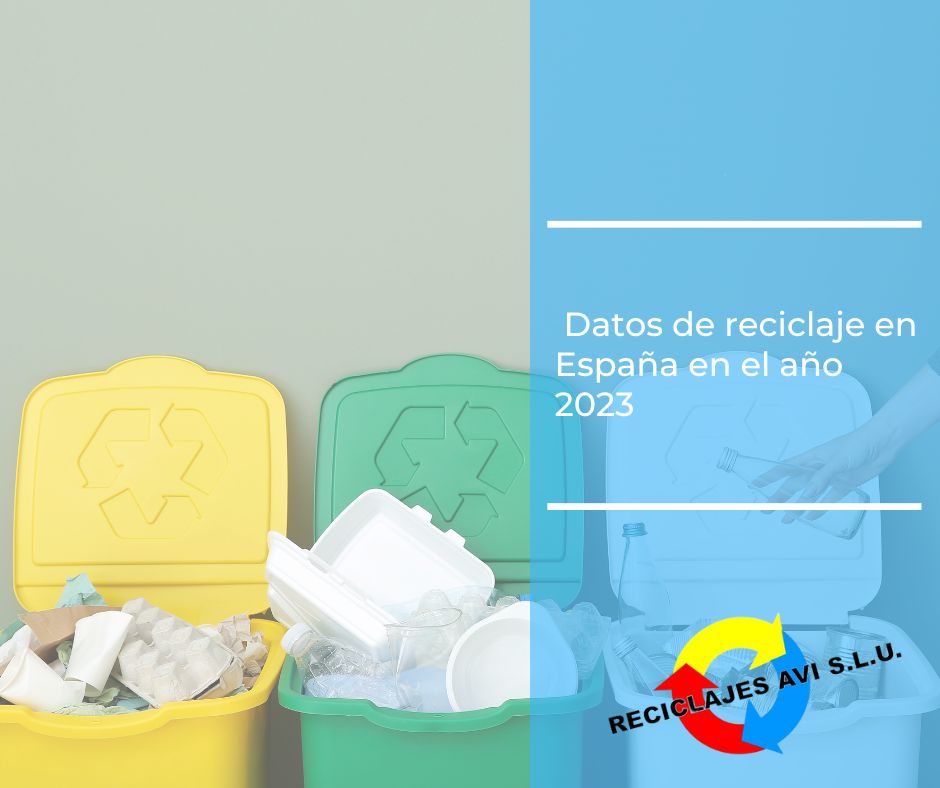 Datos de Reciclaje en España en el 2023