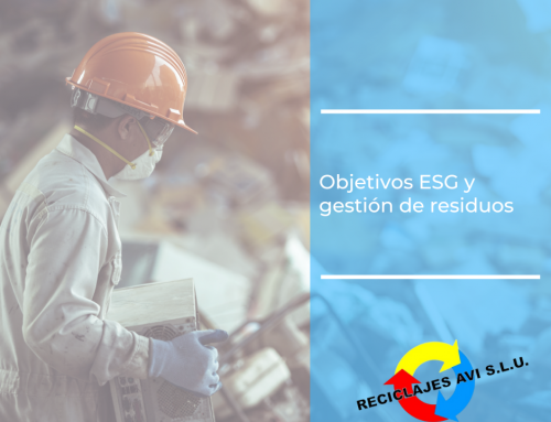 Objetivos ESG y gestión de residuos