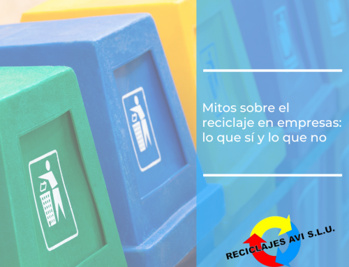 Mitos sobre el reciclaje en empresas: lo que sí y lo que no