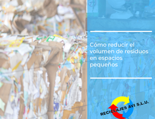 Cómo reducir el volumen de residuos en espacios pequeños