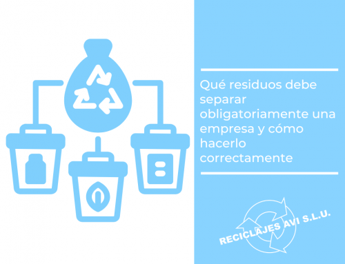 Qué residuos debe separar obligatoriamente una empresa y cómo hacerlo correctamente