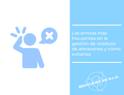 Los errores más frecuentes en la gestión de residuos de almacenes y cómo evitarlos
