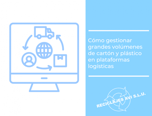 Cómo gestionar grandes volúmenes de cartón y plástico en plataformas logísticas