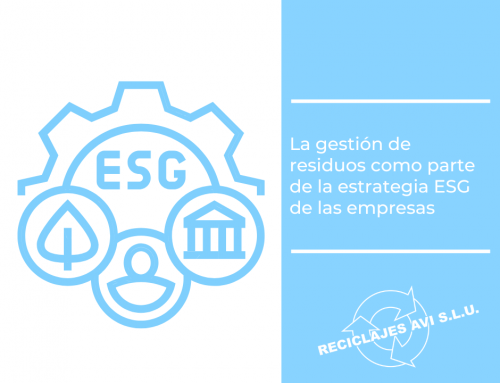 La gestión de residuos como parte de la estrategia ESG de las empresas